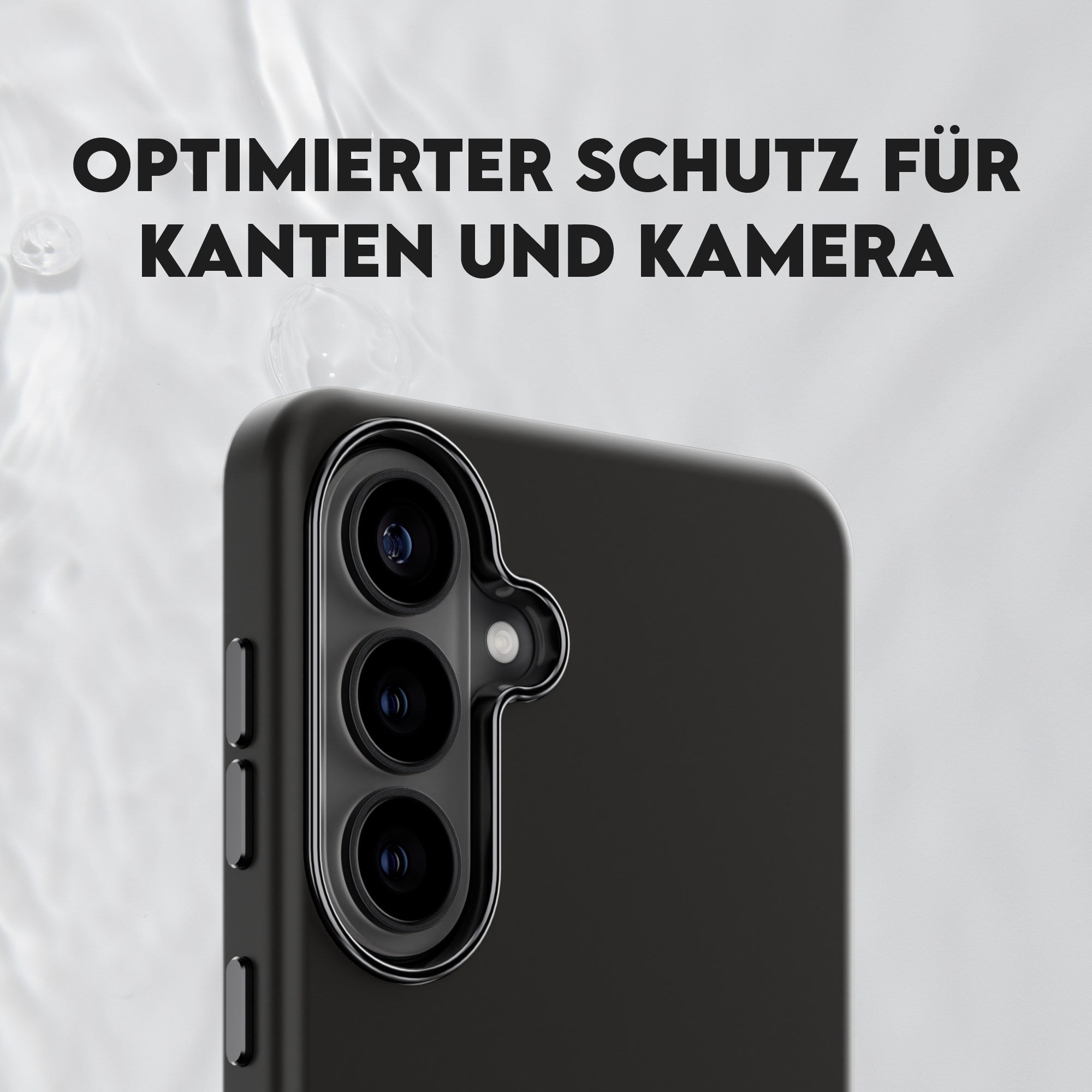 CARE™ by PanzerGlass® Flow Case Schwarz m. Qi Samsung Galaxy S26